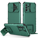 Stereoscopic Holder Sliding Camshield Phone Case For Samsung Galaxy A52 5G