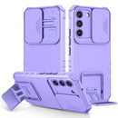 Stereoscopic Holder Sliding Camshield Phone Case For Samsung Galaxy A52 5G