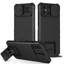 Stereoscopic Holder Sliding Camshield Phone Case For Samsung Galaxy A52 5G