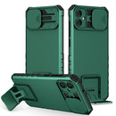 Stereoscopic Holder Sliding Camshield Phone Case For Samsung Galaxy A52 5G