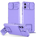 Stereoscopic Holder Sliding Camshield Phone Case For Samsung Galaxy A52 5G