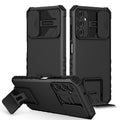 Stereoscopic Holder Sliding Camshield Phone Case, For Samsung Galaxy A05s