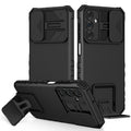 Stereoscopic Holder Sliding Camshield Phone Case For Samsung Galaxy A15 5G