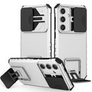 Stereoscopic Holder Sliding Camshield Phone Case For Samsung Galaxy S24 Ultra 5G