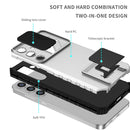 Stereoscopic Holder Sliding Camshield Phone Case For Samsung Galaxy S24 Ultra 5G
