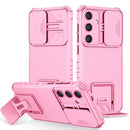 Stereoscopic Holder Sliding Camshield Phone Case For Samsung Galaxy S24 Ultra 5G