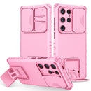 Stereoscopic Holder Sliding Camshield Phone Case For Samsung Galaxy S24 Ultra 5G