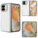 For Google Pixel 9 Pro Fold PU Leather PC Phone Case