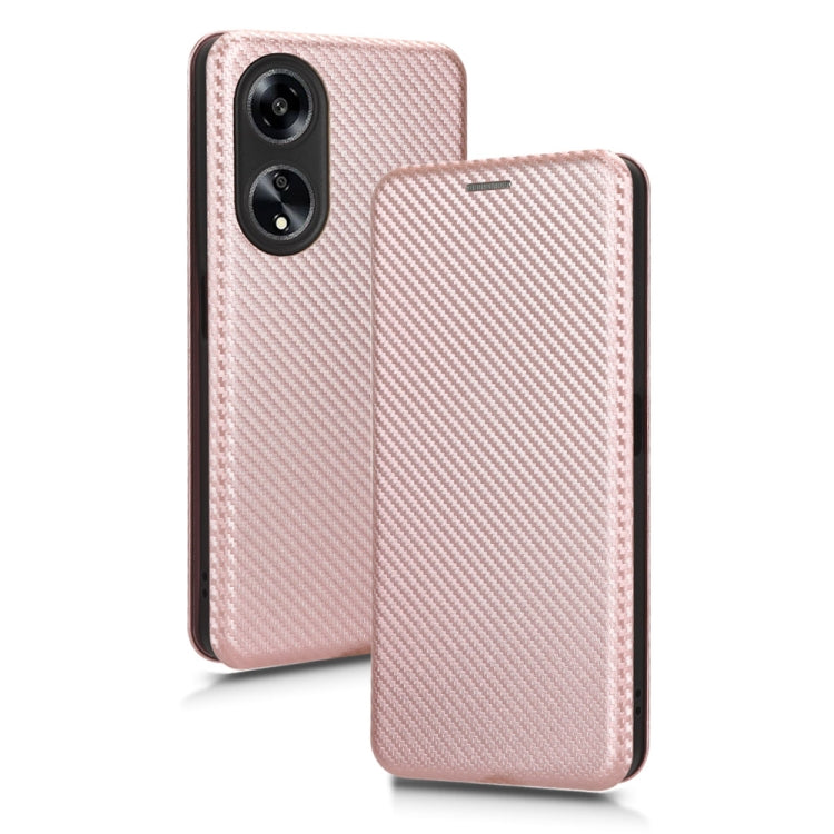 For OPPO Reno12 F 5G / 4G Carbon Fibre Texture Flip Leather Wallet Phone Case