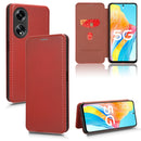 For OPPO Reno11 F 5G Carbon Fibre Texture Flip Leather Wallet Phone Case