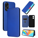For OPPO Reno11 F 5G Carbon Fibre Texture Flip Leather Wallet Phone Case