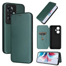 For OPPO Reno11 F 5G Carbon Fibre Texture Flip Leather Wallet Phone Case