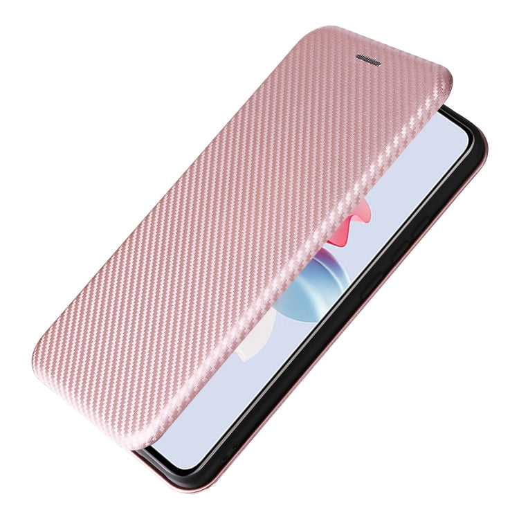 For OPPO A79 5G Carbon Fibre Texture Flip Leather Phone Case