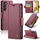 For Samsung Galaxy S24 Ultra Litchi Texture RFID Anti-theft Leather Phone Case