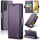 For Samsung Galaxy S24 Ultra Litchi Texture RFID Anti-theft Leather Phone Case