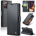 For Samsung Galaxy Note 20 Ultra CaseMe Litchi Texture RFID Anti-theft Leather Phone Case