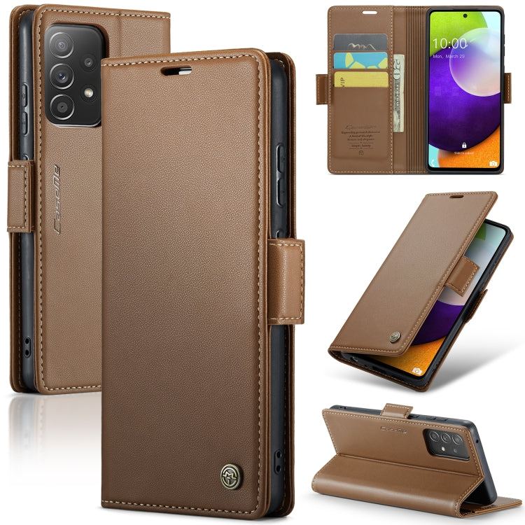 For Samsung Galaxy S21 5G Litchi Texture RFID Anti-theft Leather Phone Case