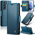 For Samsung Galaxy S21 5G Litchi Texture RFID Anti-theft Leather Phone Case