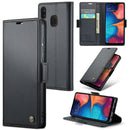 For Samsung Galaxy Note 20 Ultra CaseMe Litchi Texture RFID Anti-theft Leather Phone Case