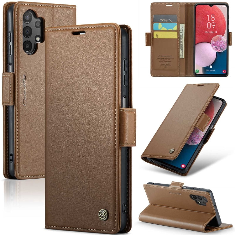 For Samsung Galaxy S21 5G Litchi Texture RFID Anti-theft Leather Phone Case