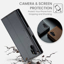 For Samsung Galaxy Note 20 Ultra CaseMe Litchi Texture RFID Anti-theft Leather Phone Case
