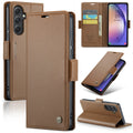 For Samsung Galaxy A54 5G Litchi Texture RFID Anti-theft Leather Phone Case