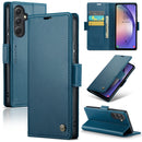 For Samsung Galaxy S24 Ultra Litchi Texture RFID Anti-theft Leather Phone Case