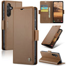 For Samsung Galaxy A25 5G CaseMe Litchi Texture RFID Anti-theft Leather Phone Case