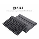 For Lenovo Smart Tab M10 HPD Plus TB-X606F 10.3 inch 2 in 1 Removable Magnetic ABS Bluetooth Keyboard + Protective Leather Case with Stand