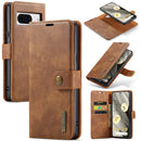 For Google Pixel 8a Detachable Magnetic Leather Wallet Phone Case