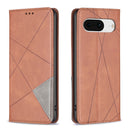 Rhombus Texture Magnetic Leather Phone Case, For Google Pixel 8 Pro, For Google Pixel 8