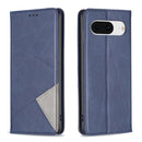 Rhombus Texture Magnetic Leather Phone Case, For Google Pixel 8 Pro, For Google Pixel 8