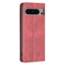 Rhombus Texture Magnetic Leather Phone Case, For Google Pixel 8 Pro, For Google Pixel 8