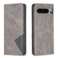 Rhombus Texture Magnetic Leather Phone Case, For Google Pixel 8 Pro, For Google Pixel 8