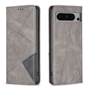 Rhombus Texture Magnetic Leather Phone Case, For Google Pixel 8 Pro, For Google Pixel 8