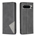 Rhombus Texture Magnetic Leather Phone Case, For Google Pixel 8 Pro, For Google Pixel 8