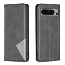 Rhombus Texture Magnetic Leather Phone Case, For Google Pixel 8 Pro, For Google Pixel 8