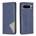 Rhombus Texture Magnetic Leather Phone Case, For Google Pixel 8 Pro, For Google Pixel 8