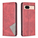 Rhombus Texture Magnetic Leather Phone Case, For Google Pixel 11a, For Google Pixel 11 / 11 Pro, For Google Pixel 10a, For Google Pixel 8a