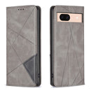 Rhombus Texture Magnetic Leather Phone Case, For Google Pixel 11a, For Google Pixel 11 / 11 Pro, For Google Pixel 10a, For Google Pixel 8a