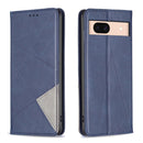 Rhombus Texture Magnetic Leather Phone Case, For Google Pixel 11a, For Google Pixel 11 / 11 Pro, For Google Pixel 10a, For Google Pixel 8a