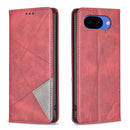 Rhombus Texture Magnetic Leather Phone Case, For Google Pixel 11a, For Google Pixel 11 / 11 Pro, For Google Pixel 10a, For Google Pixel 8a