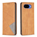 Rhombus Texture Magnetic Leather Phone Case, For Google Pixel 11a, For Google Pixel 11 / 11 Pro, For Google Pixel 10a, For Google Pixel 8a