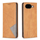 Rhombus Texture Magnetic Leather Phone Case, For Google Pixel 11a, For Google Pixel 11 / 11 Pro, For Google Pixel 10a, For Google Pixel 8a