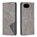 Rhombus Texture Magnetic Leather Phone Case, For Google Pixel 11a, For Google Pixel 11 / 11 Pro, For Google Pixel 10a, For Google Pixel 8a