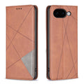 Rhombus Texture Magnetic Leather Phone Case, For Google Pixel 11a, For Google Pixel 11 / 11 Pro, For Google Pixel 10a, For Google Pixel 8a