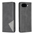 Rhombus Texture Magnetic Leather Phone Case, For Google Pixel 11a, For Google Pixel 11 / 11 Pro, For Google Pixel 10a, For Google Pixel 8a