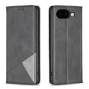 Rhombus Texture Magnetic Leather Phone Case, For Google Pixel 11a, For Google Pixel 11 / 11 Pro, For Google Pixel 10a, For Google Pixel 8a