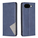 Rhombus Texture Magnetic Leather Phone Case, For Google Pixel 11a, For Google Pixel 11 / 11 Pro, For Google Pixel 10a, For Google Pixel 8a