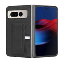 For Google Pixel 9 Pro Fold Litchi Texture Card Slots Back Cover Phone Case